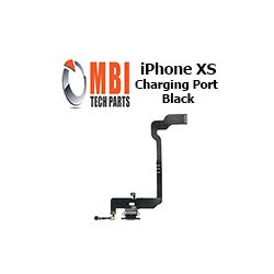 iPhone XS Replacement Charging Port Dock Connector Flex Cable Mic Black