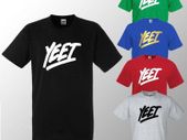 Kids Yeet T-Shirt Top Tee Short Sleeve Unisex Kids Boys Girls Birthday Gift Present Lazar laserbeam Yotuber Merch Christmas gift AW20