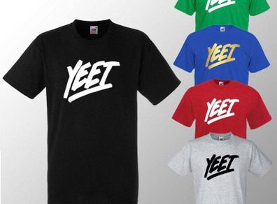 Kids Yeet T-Shirt Top Tee Short Sleeve Unisex Kids Boys Girls Birthday Gift Present Lazar laserbeam Yotuber Merch Christmas gift AW20