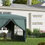 3x3m pop up gazebo with 4 side walls Image 8