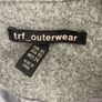 Zara grey coat xsmall oversized style fit 10/12 Image 4