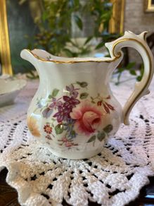 Crown Derby "Posies" small cream jug