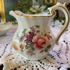 Crown Derby "Posies" small cream jug