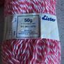 500 gms pink and white wool Image 4