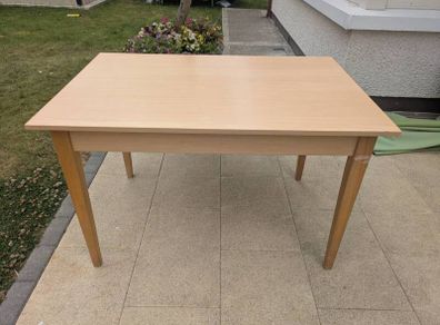 4 person Dining Table Light Wood - 120.5cm x 80.5cm