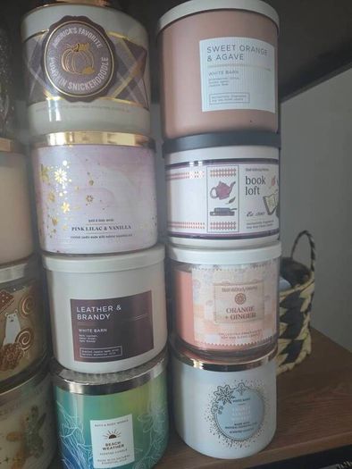 Bath&body candles