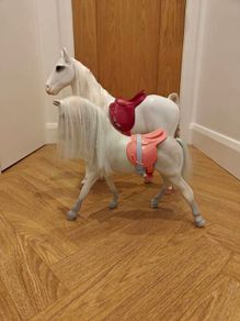 Our Generation Toy Horse + Glitter Girl Toy Horse