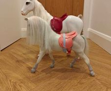 Our Generation Toy Horse + Glitter Girl Toy Horse