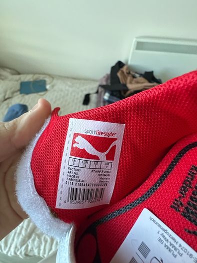 Newborn puma boots