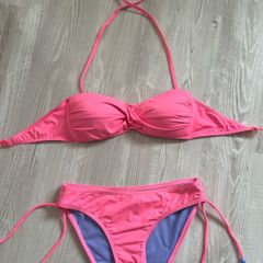 Neon pink bikini size xs/s 6/8