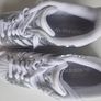 Adidas Superstar Silver Glitter Trainers Image 3