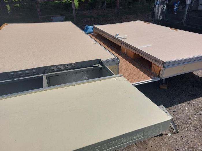 Folding Caravan.