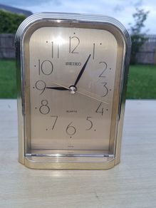 Vintage Seiko quartz desk clock