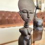 Vintage Petite Akan Akuaba Fertility Doll Ghana African Tribal Art Statue Image 9