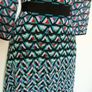 Karen Millen Geometric Asymmetric Dress - Multicolour Image 9
