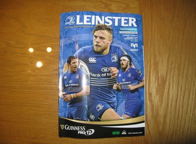 Leinster vs Ospreys 29th November 2014