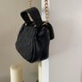 Cute Small Quilted black cross over bag Image 3