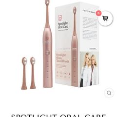 SPOTLIGHT Oral Care Rose Gold full set