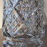 Huge Vintage Very Heavy Crystal Floor Vase 45cm Image 2