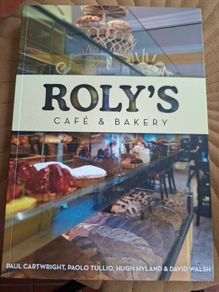 Book.  Rolys Cafe and Bakery