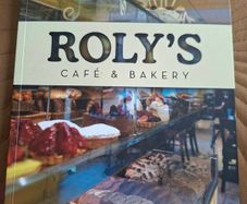 Book.  Rolys Cafe and Bakery