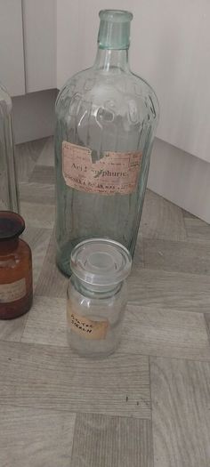 old medicine bottles