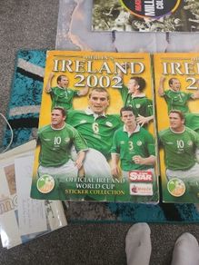 ireland 2002 merlin world cup sticker collection