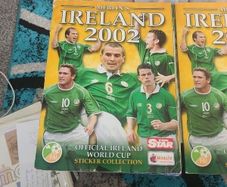 ireland 2002 merlin world cup sticker collection
