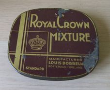 Royal Crown Mixture Tin - Hinged