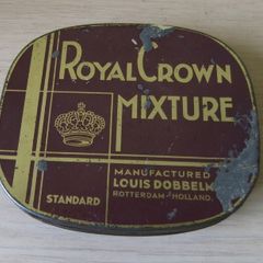 Royal Crown Mixture Tin - Hinged