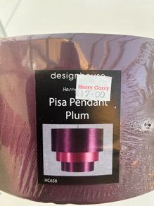 lampshade - Pisa Pendant plum
