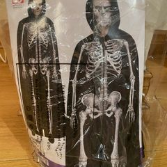 Hooded Skeleton Costume
