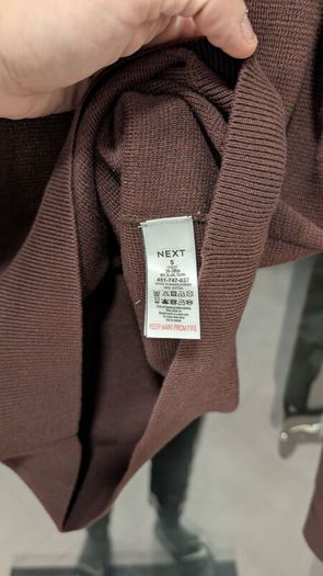 Next Mens Zip Jumper