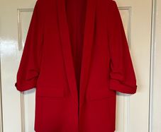 Red Blazer jacket