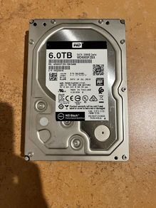 Western Digital WD6003FZBX 6TB SATA Hard Drive