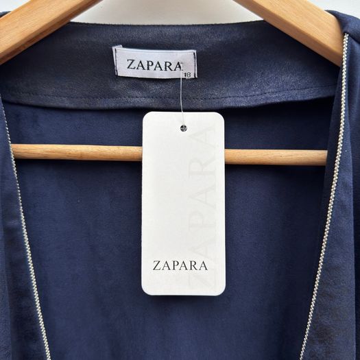 Zapara Womens Navy Jacket