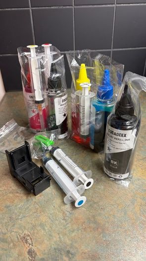 Canon PIXMA TS5150 Series - All-in-One Printer + Ink Refill Kit