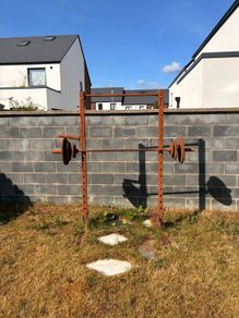 Squat Rack, Barbell & Weight Plates