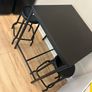 Breakfast bar and stools Image 3