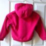SALE!  Girls' Red Long Sleeve Hooded Fleece Jacket Image 3