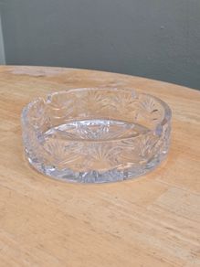Large Tipperary Crystal Ashtray