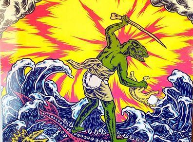 King Gizzard And The Lizard Wizard - Teenage Gizzard (LP, Comp, DMM) Black vinyl
