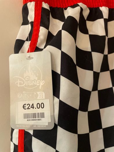 Disney Pixar Cars Shorts swimming trunks 7/8 y brand new