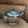 Antique silver plated 4 piece tea and coffee set Image 4