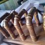 vintage copper letter rack Image 6