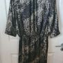 Papaya Satin Animal Print Dress Size 20 (nwt) Image 2