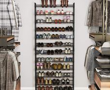 New 12 Tier Interlocking Shoe Storage Rack - FREE P&P