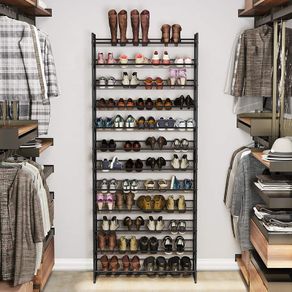 New 12 Tier Interlocking Shoe Storage Rack - FREE P&P