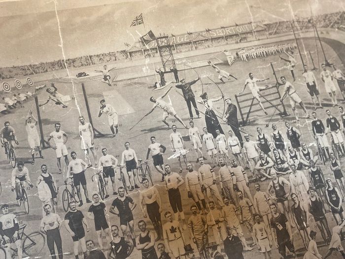 1908 London Olympic Poster