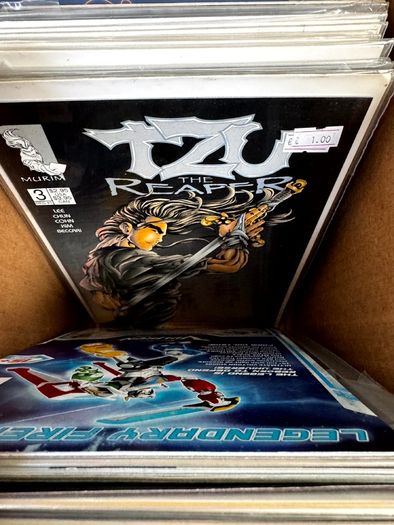 Indie Long Comic Box w 250 Comics for Sale